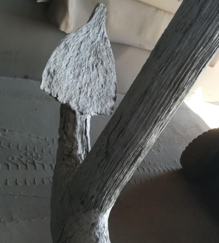Großer Schiffsanker - nach 170 Jahren aus einem Rost- und Muschelpanzer befreit